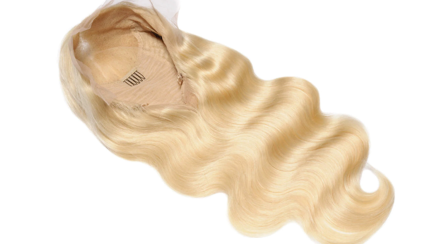 BLONDE FRONTAL WIG